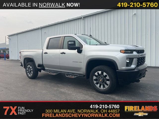 Used 2021 Chevrolet Silverado 2500HD Custom with VIN 1GC4YME76MF140550 for sale in Sandusky, OH