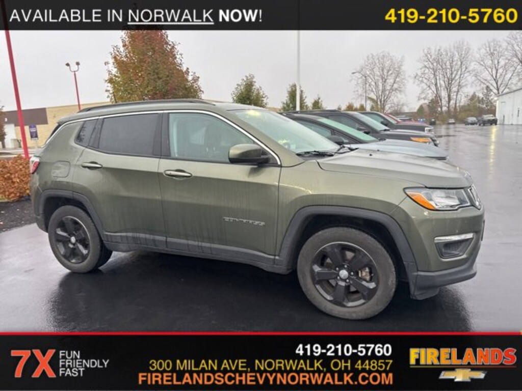 Used 2018 Jeep Compass Latitude FWD SUV