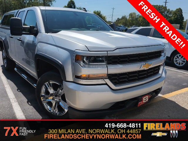 Used 2019 Chevrolet Silverado 1500 LD Custom with VIN 2GCVKMEC1K1237792 for sale in Norwalk, OH