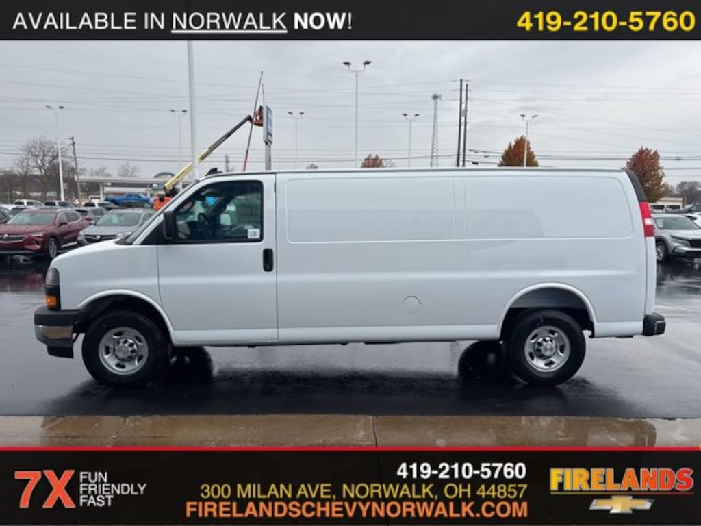 New 2025 Chevrolet Express Cargo 3500 WT Van