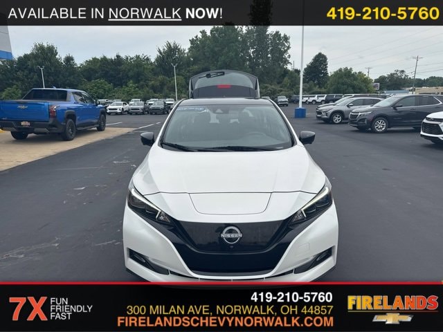 Used 2023 Nissan Leaf SV Plus with VIN 1N4CZ1CV4PC552101 for sale in Norwalk, OH