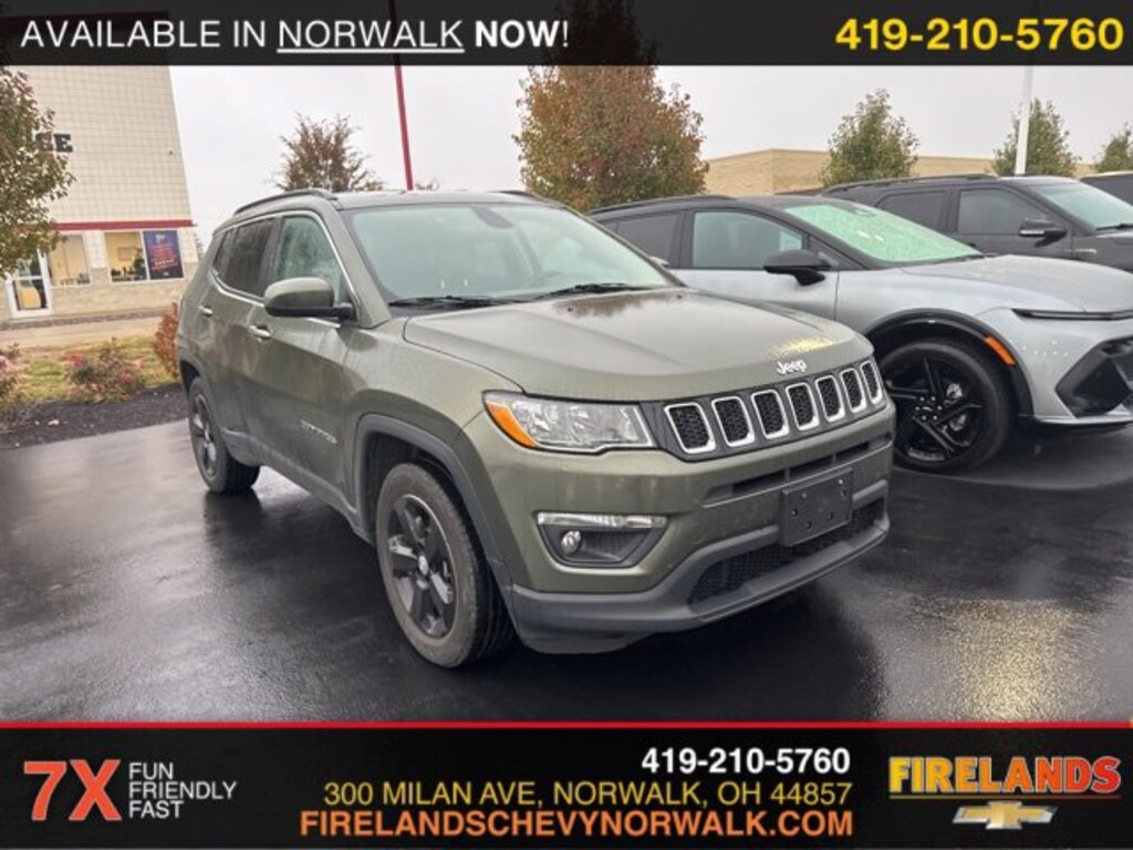 Used 2018 Jeep Compass Latitude FWD SUV