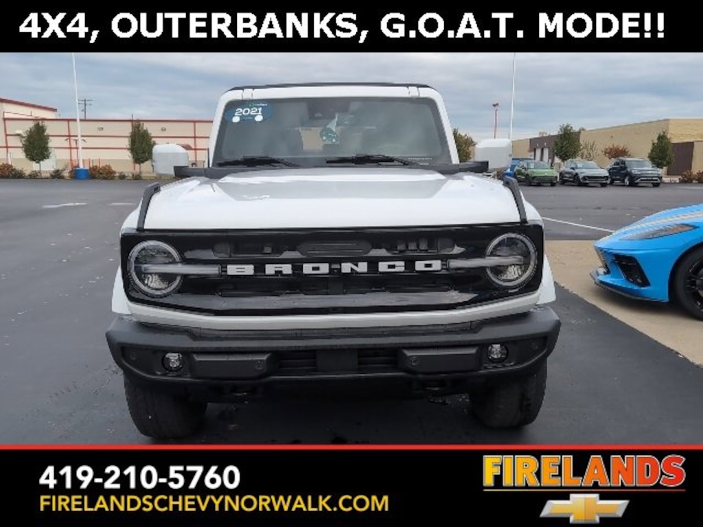Used 2021 Ford Bronco Outer Banks SUV