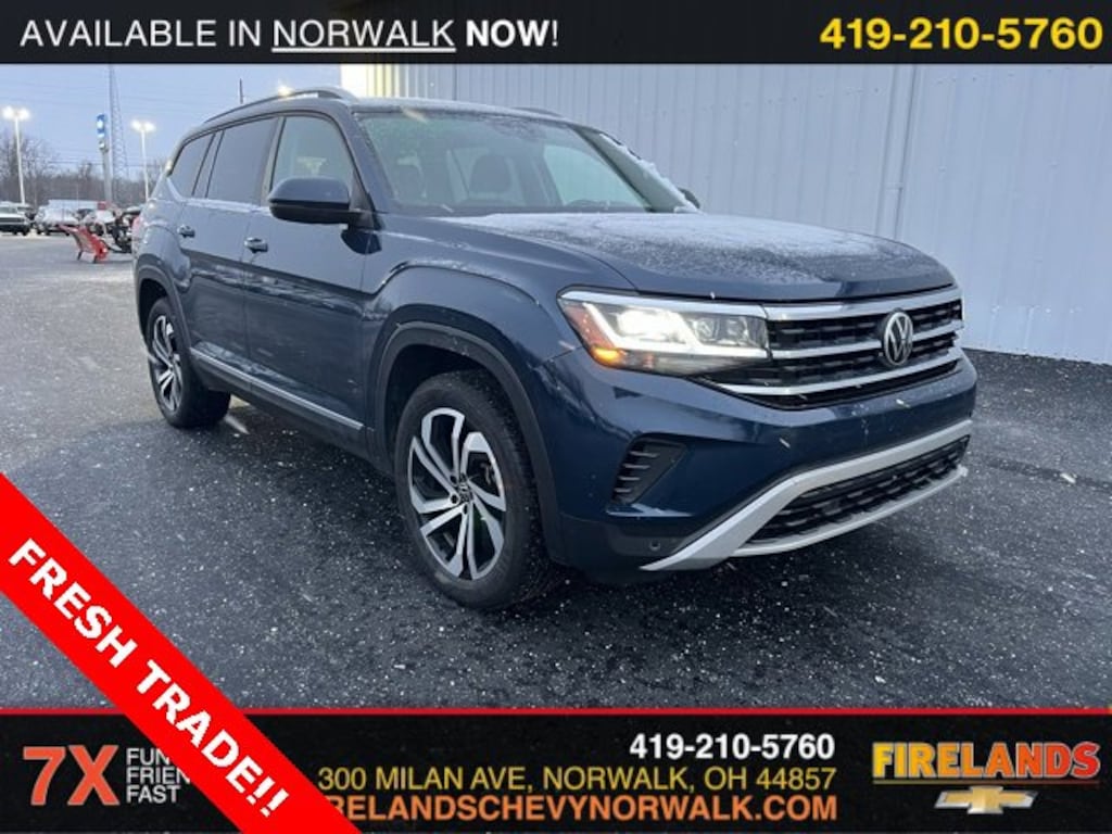 Used 2022 Volkswagen Atlas 2.0T SEL