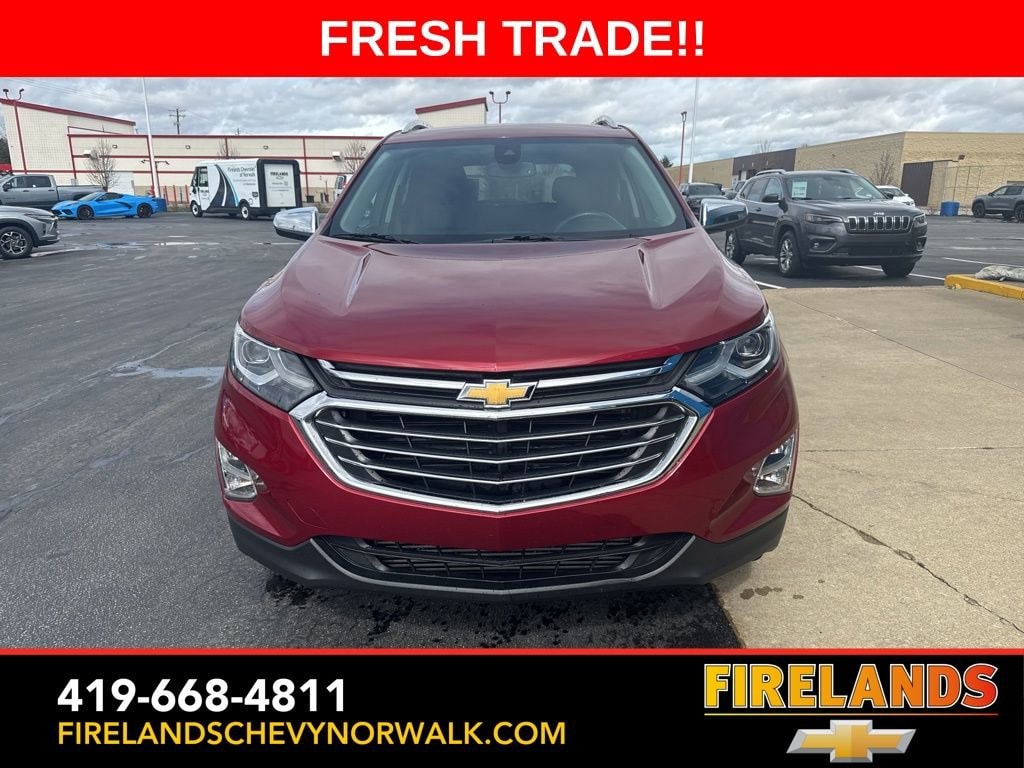 Used 2020 Chevrolet Equinox Premier with VIN 2GNAXNEV5L6273990 for sale in Norwalk, OH