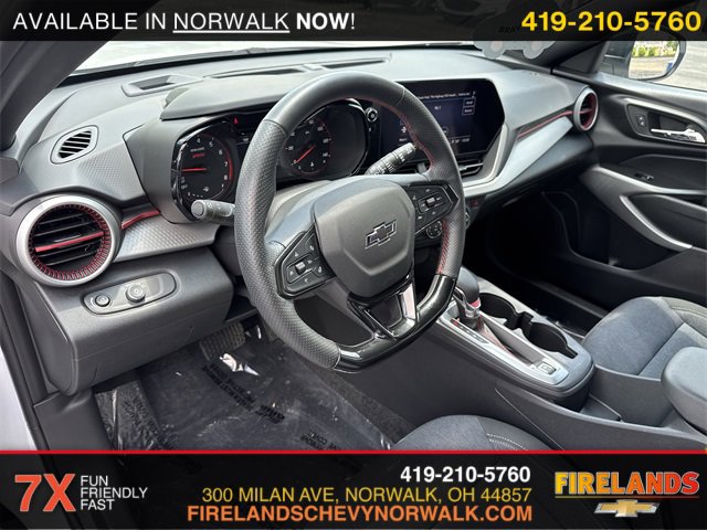 Used 2024 Chevrolet Trax RS with VIN KL77LGE28RC040134 for sale in Norwalk, OH