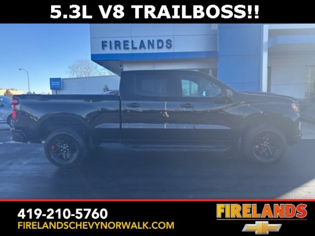 Used 2024 Chevrolet Silverado 1500 Custom Trail Boss Truck