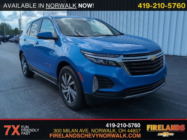 Used 2024 Chevrolet Equinox LT with VIN 3GNAXKEG9RS155645 for sale in Sandusky, OH