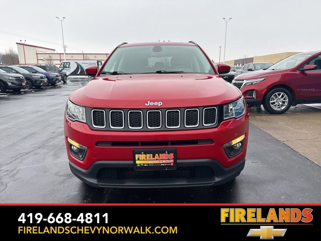 Used 2020 Jeep Compass Latitude with VIN 3C4NJDBB1LT154183 for sale in Norwalk, OH