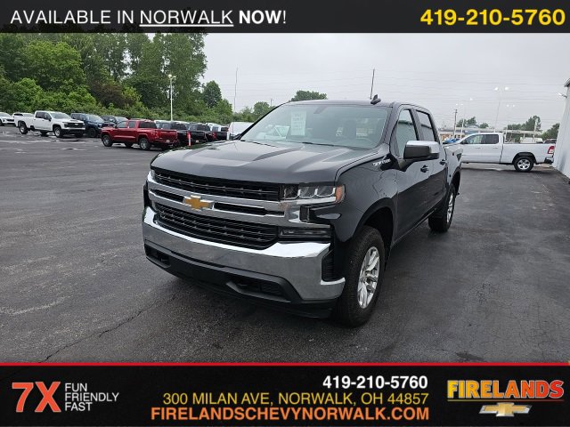 Used 2021 Chevrolet Silverado 1500 LT with VIN 1GCPYJEK7MZ423313 for sale in Sandusky, OH
