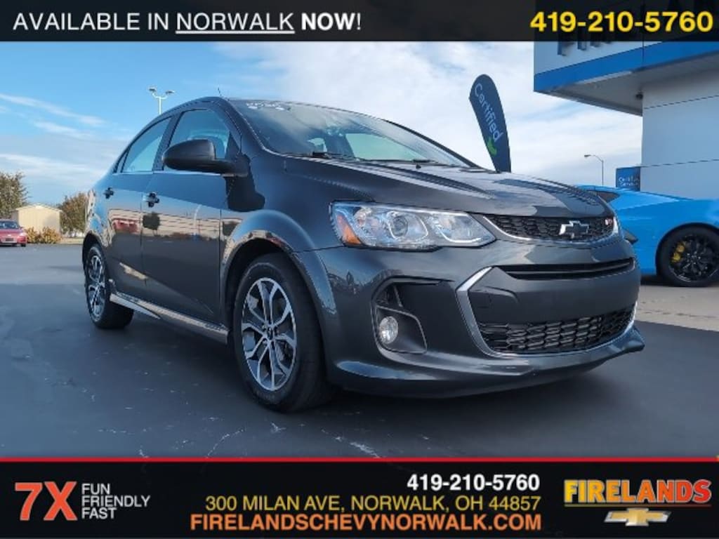 Used 2020 Chevrolet Sonic LT Sedan Car