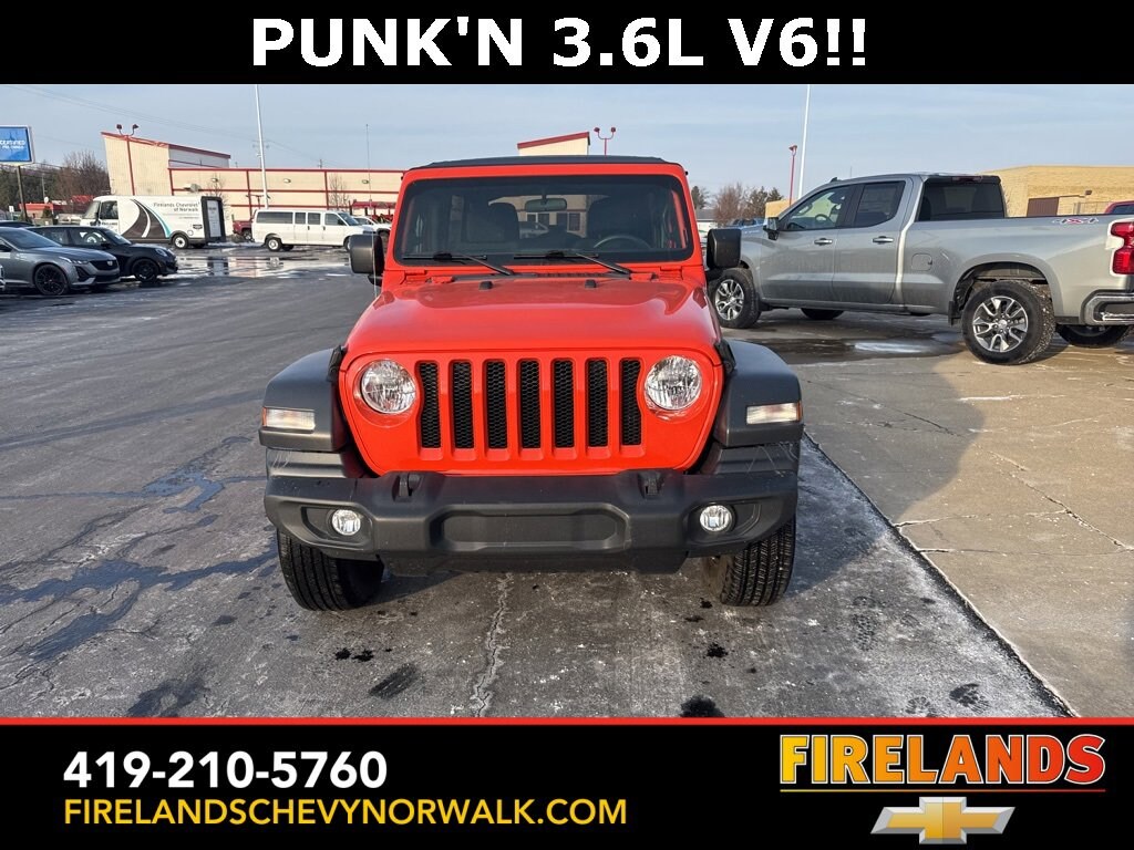Used 2023 Jeep Wrangler 4-Door Sport 4x4 SUV