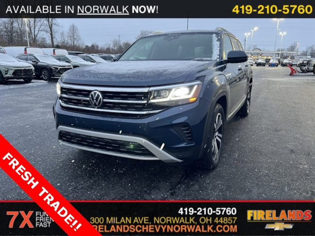 Used 2022 Volkswagen Atlas 2.0T SEL