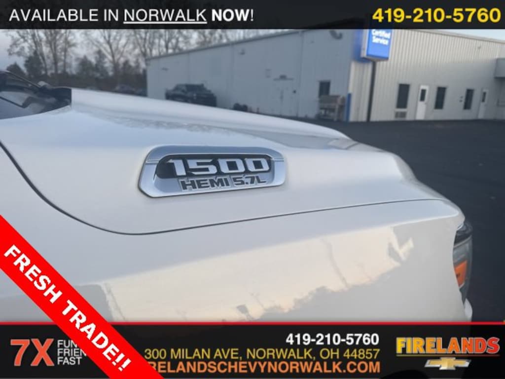Used 2020 Ram 1500 Big Horn Crew Cab 4x4 57 Box Truck