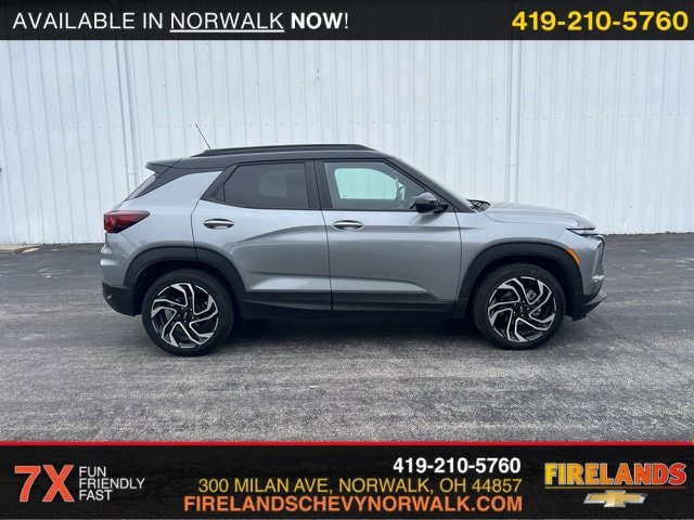 Used 2025 Chevrolet Trailblazer RS with VIN KL79MUSL6SB121209 for sale in Norwalk, OH