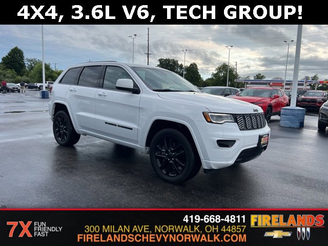 Used 2022 Jeep Grand Cherokee WK Laredo X with VIN 1C4RJFAG4NC115368 for sale in Norwalk, OH