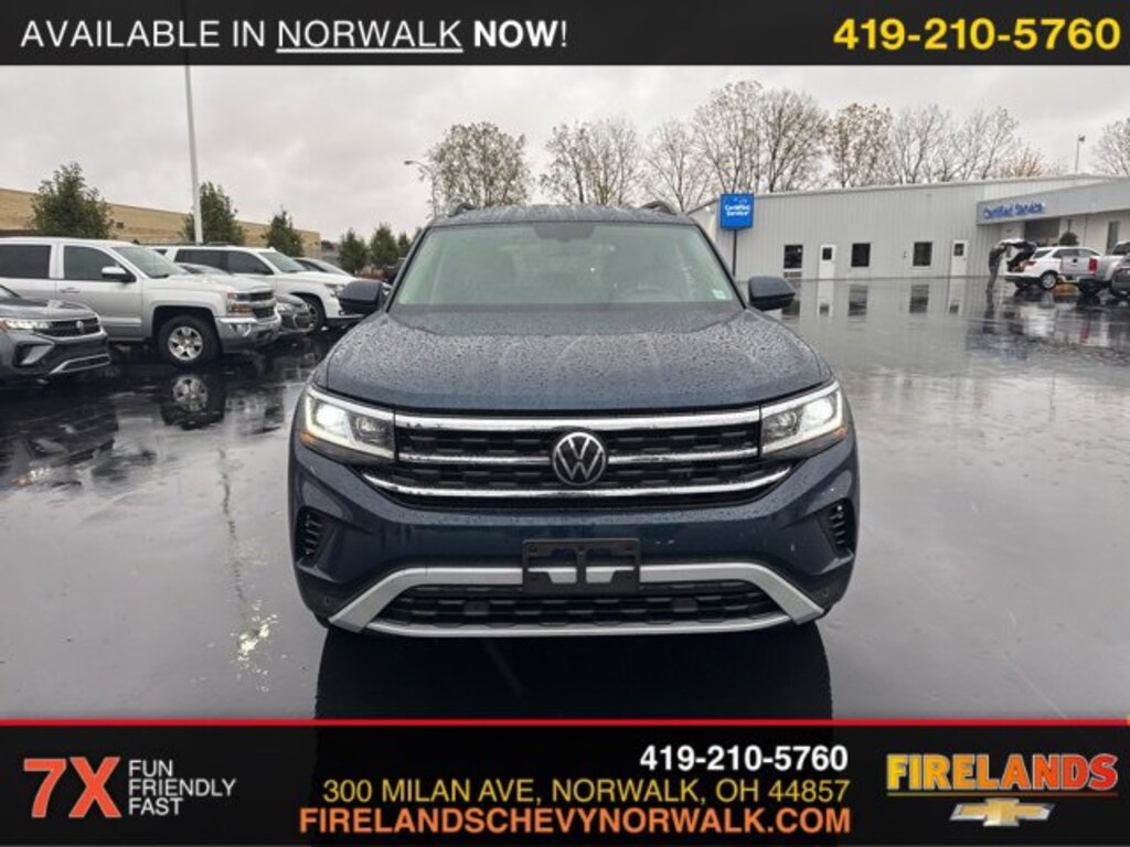 Used 2022 Volkswagen Atlas 3.6L V6 SE w/Technology SUV