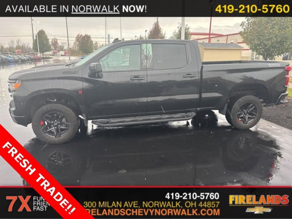 Used 2024 Chevrolet Silverado 1500 Custom Trail Boss Truck