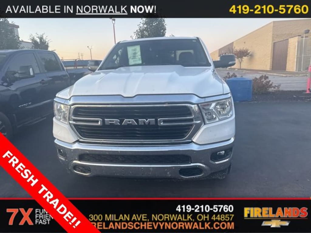 Used 2020 Ram 1500 Big Horn Crew Cab 4x4 57 Box Truck