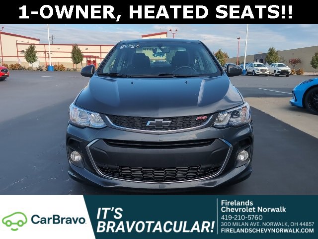 Used 2020 Chevrolet Sonic LT with VIN 1G1JD5SB3L4144152 for sale in Norwalk, OH