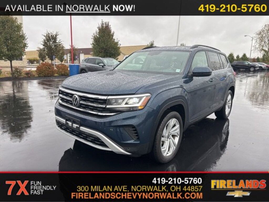 Used 2022 Volkswagen Atlas 3.6L V6 SE w/Technology SUV
