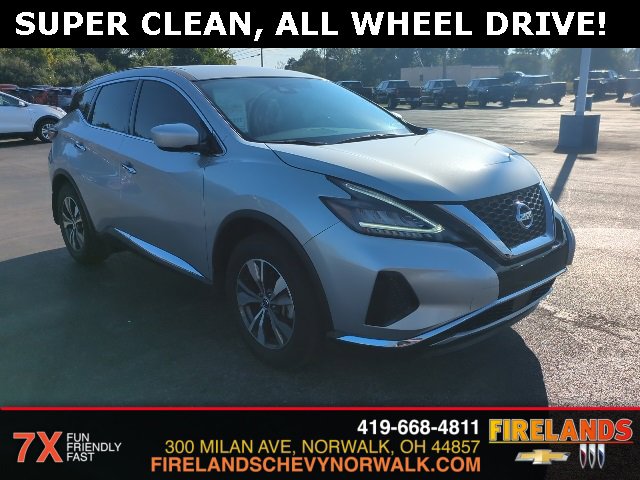 Used 2022 Nissan Murano S with VIN 5N1AZ2AS7NC121292 for sale in Norwalk, OH