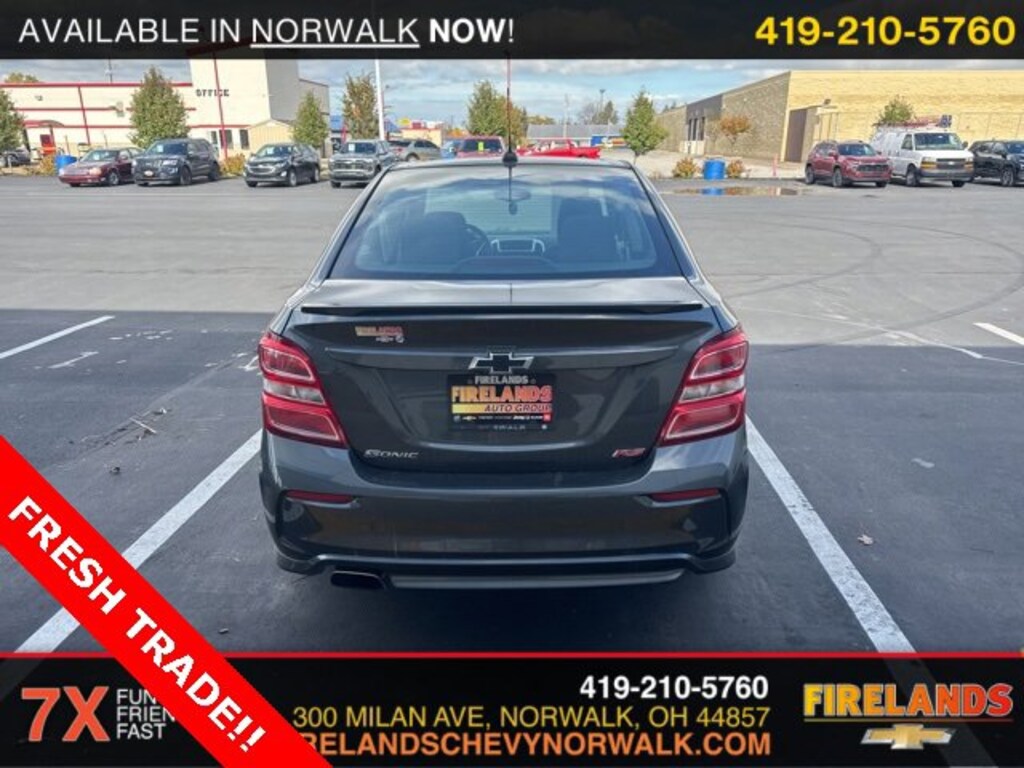 Used 2020 Chevrolet Sonic LT Sedan Car