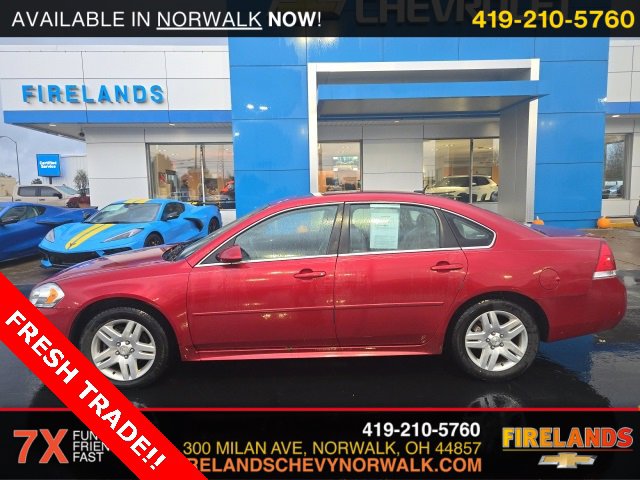 Used 2014 Chevrolet Impala 2FL with VIN 2G1WB5E3XE1170472 for sale in Norwalk, OH