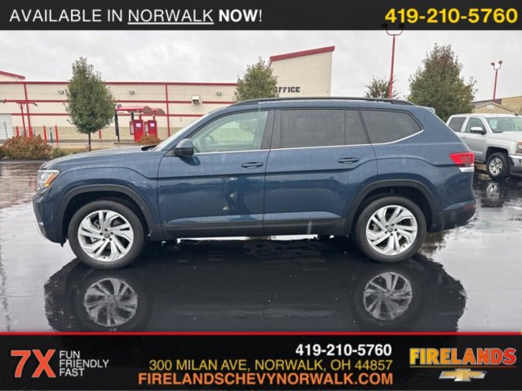 Used 2022 Volkswagen Atlas 3.6L V6 SE w/Technology SUV