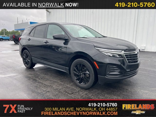 Used 2023 Chevrolet Equinox LS with VIN 3GNAXHEG3PL105561 for sale in Vermilion, OH