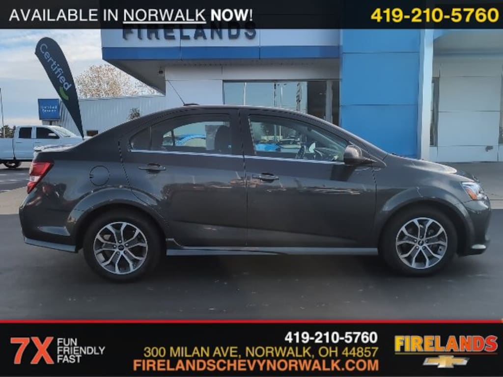 Used 2020 Chevrolet Sonic LT Sedan Car