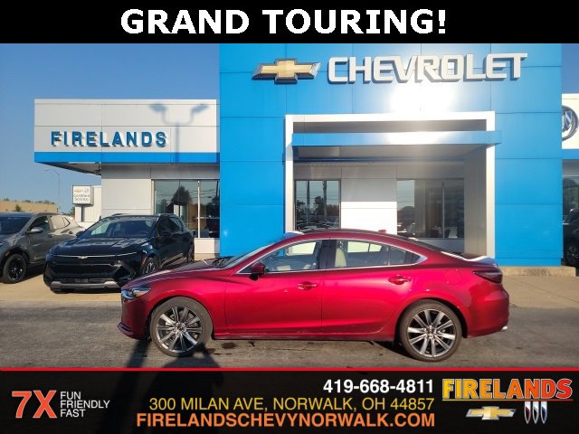 Used 2021 Mazda MAZDA6 Grand Touring with VIN JM1GL1TY4M1603563 for sale in Norwalk, OH