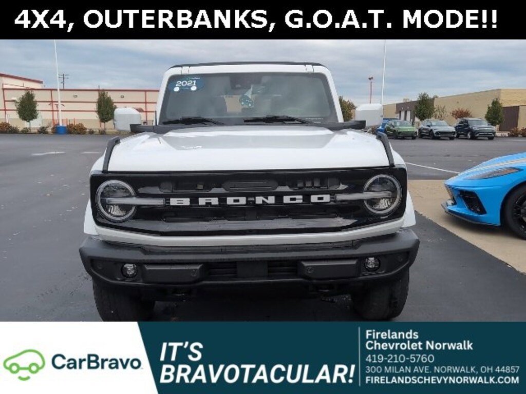 Used 2021 Ford Bronco Outer Banks SUV