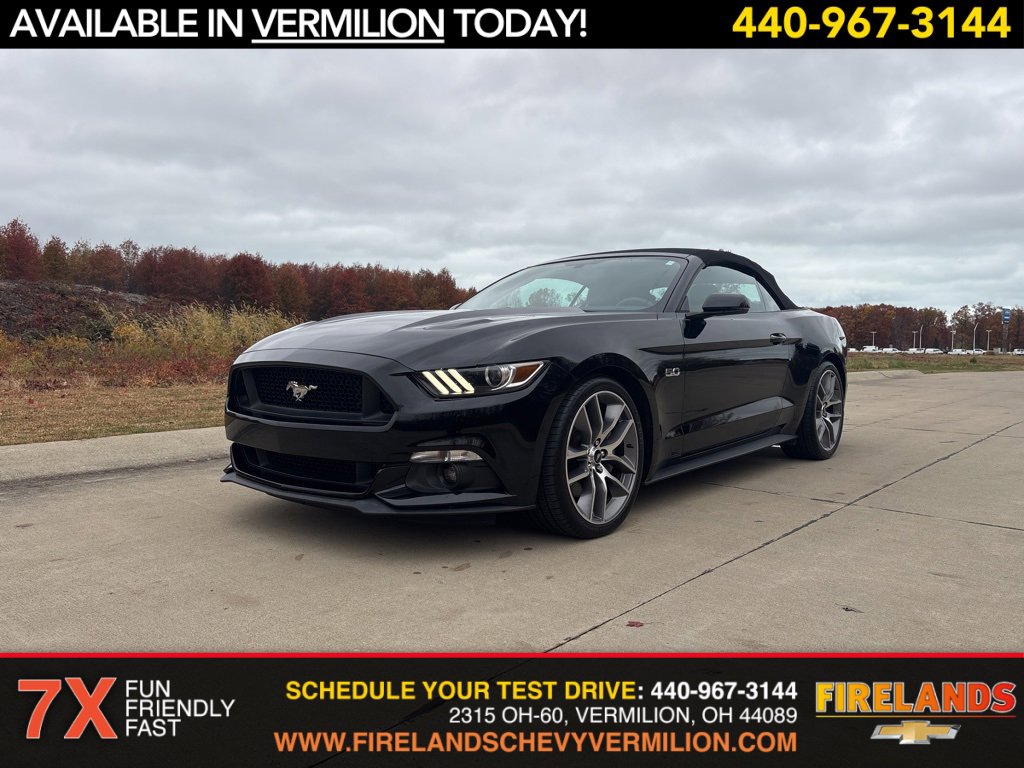 2017 Ford Mustang GT Premium Convertible photo 2