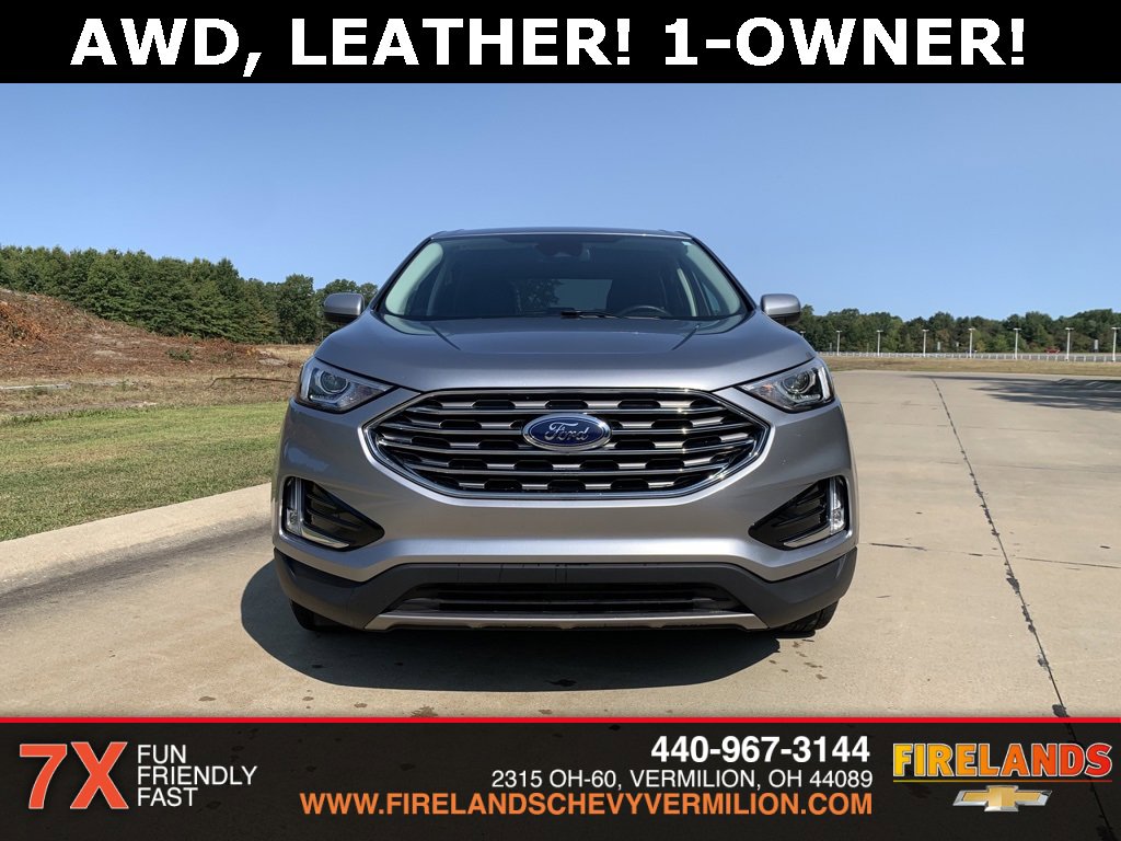 Used 2021 Ford Edge SEL with VIN 2FMPK4J92MBA38892 for sale in Vermilion, OH