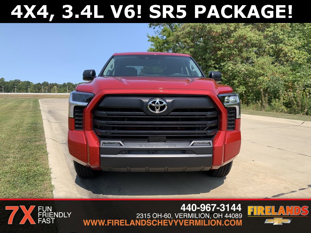 Used 2022 Toyota Tundra SR5 with VIN 5TFLA5DB7NX008601 for sale in Vermilion, OH