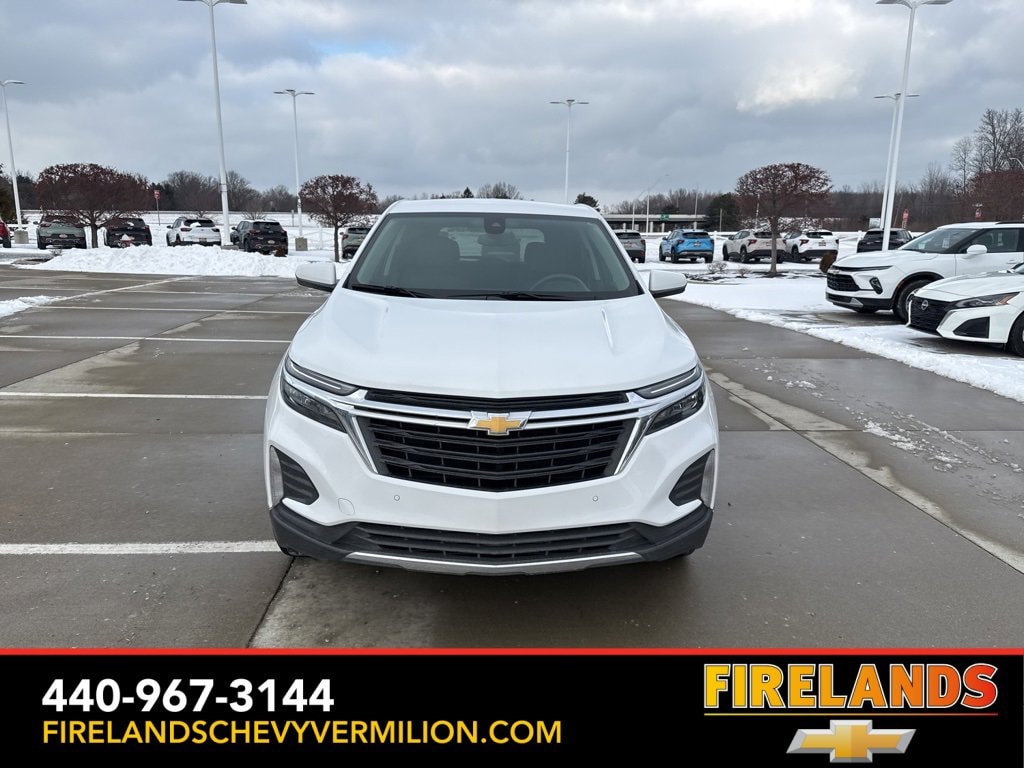 Used 2023 Chevrolet Equinox LT with VIN 3GNAXUEG5PS117614 for sale in Vermilion, OH