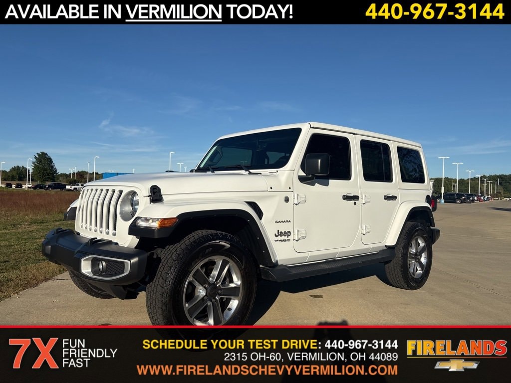 Used 2022 Jeep Wrangler Unlimited Sahara 4x4 SUV