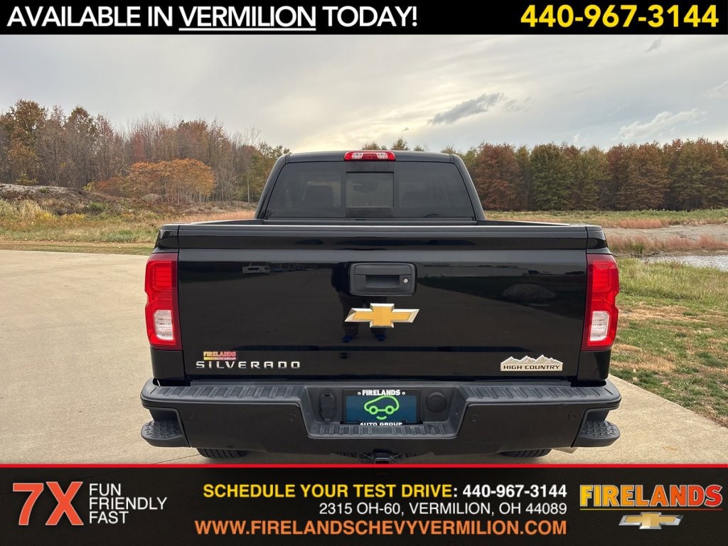 Used 2018 Chevrolet Silverado 1500 High Country Truck