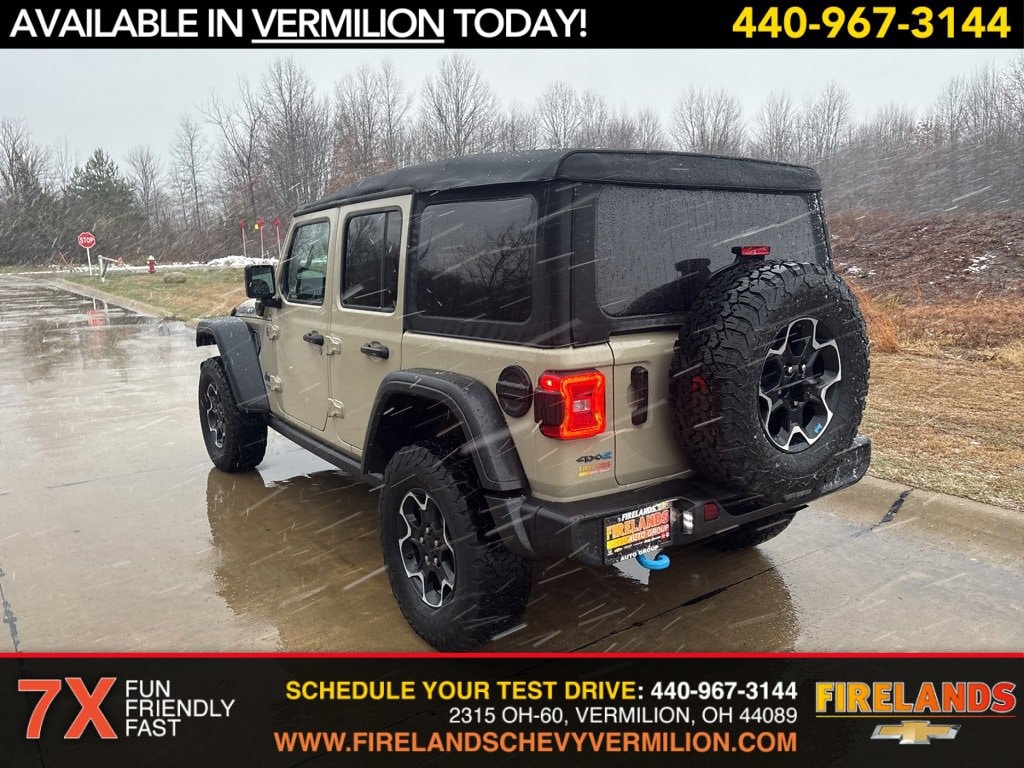 Used 2022 Jeep Wrangler 4xe Unlimited Rubicon 4x4 SUV