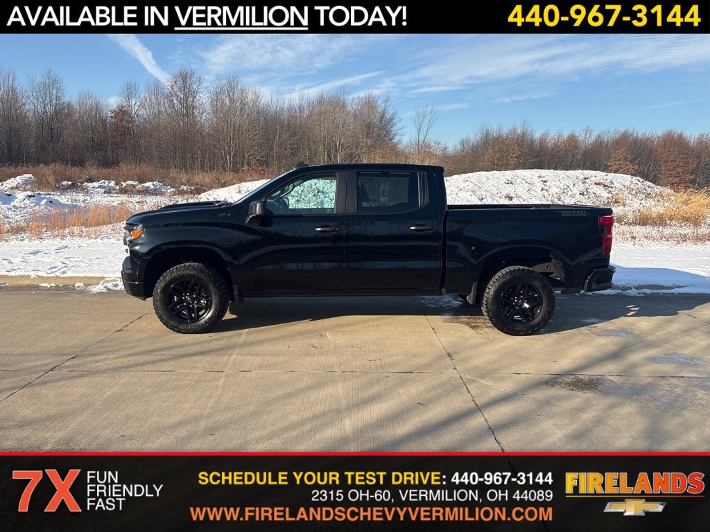 Used 2025 Chevrolet Silverado 1500 Custom Trail Boss Truck