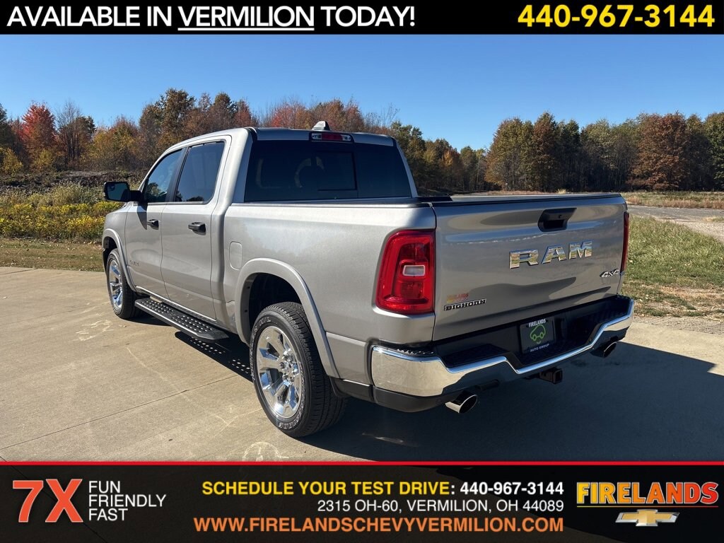 Used 2025 Ram 1500 Big Horn Crew Cab 4x4 57 Box Truck