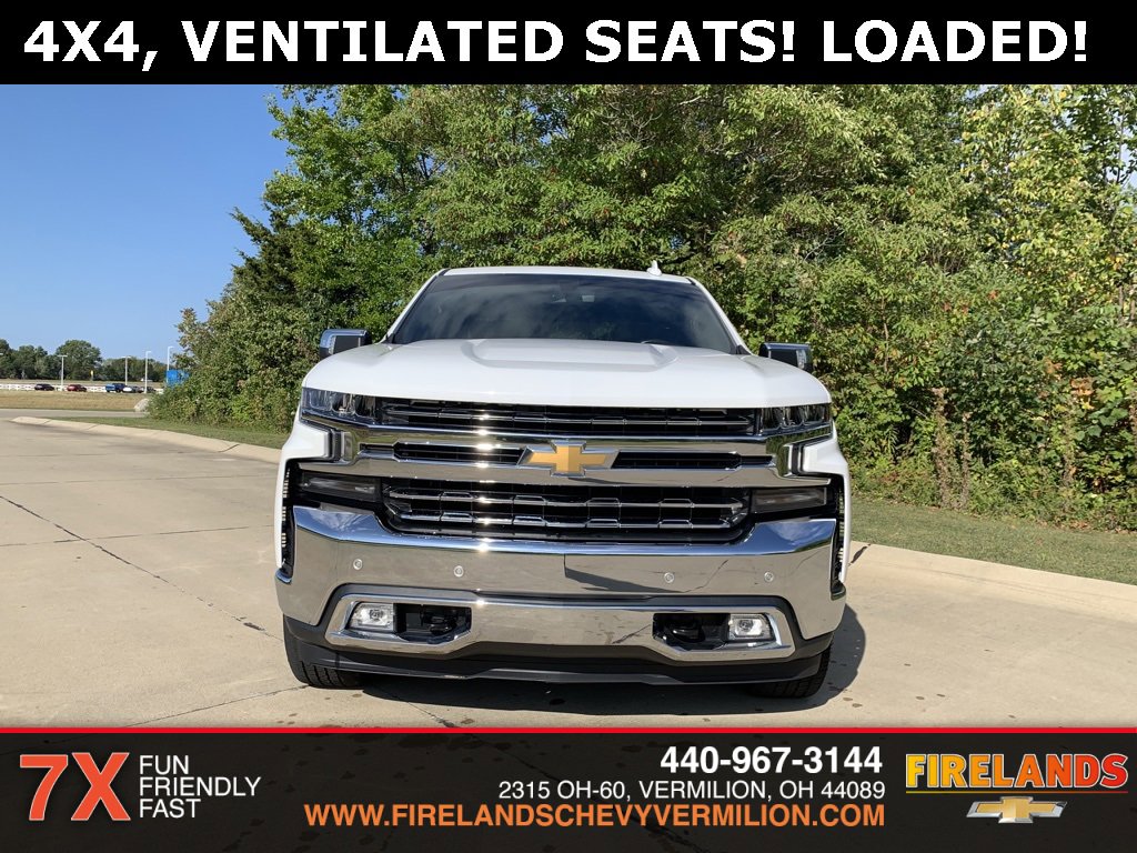 Used 2019 Chevrolet Silverado 1500 LTZ with VIN 1GCUYGED0KZ118255 for sale in Vermilion, OH