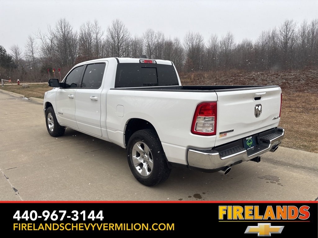 Used 2022 Ram 1500 Big Horn Crew Cab 4x4 64 Box Truck