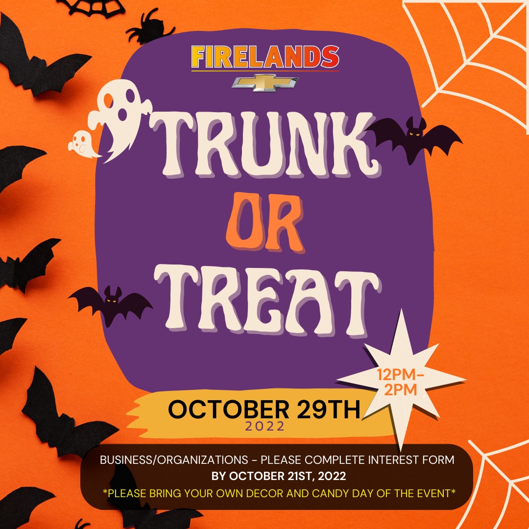 Trunk or Treat 2022 Firelands Chevrolet of Vermilion