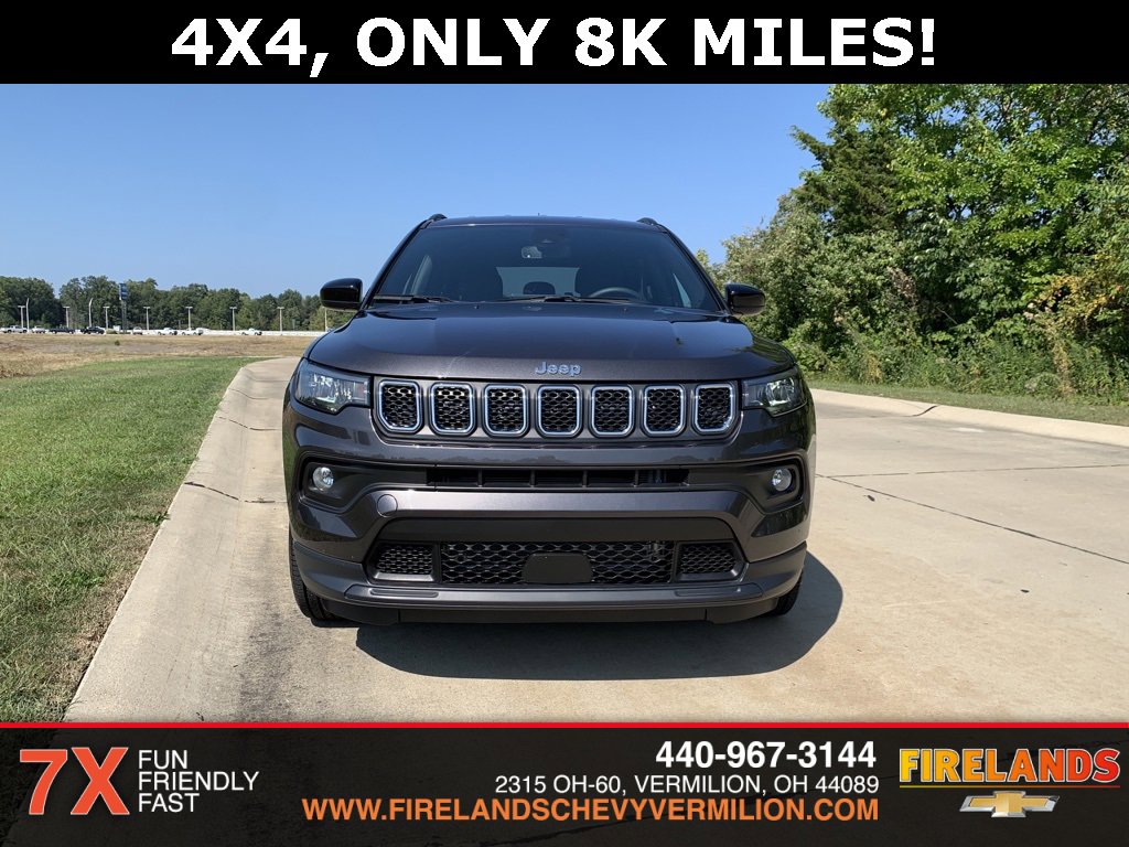 Used 2023 Jeep Compass Latitude Lux with VIN 3C4NJDFN1PT507578 for sale in Vermilion, OH