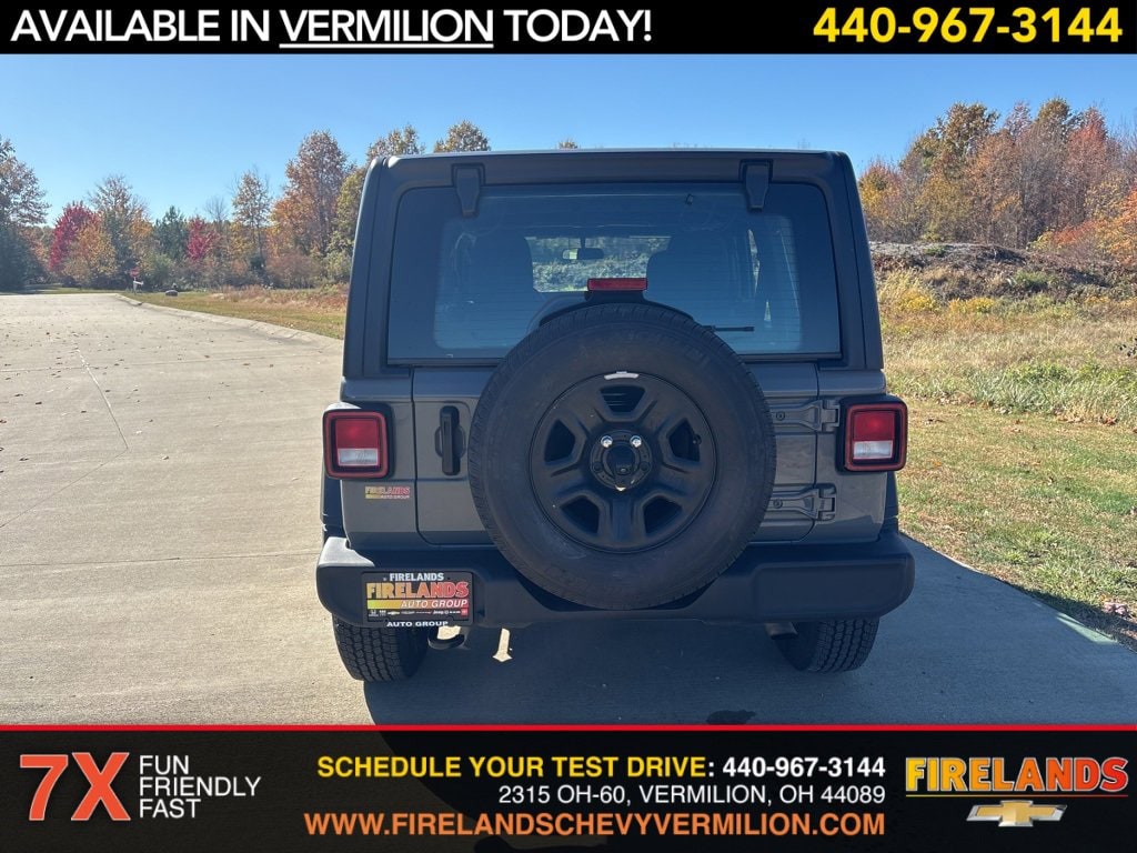Used 2023 Jeep Wrangler 4-Door Sport 4x4 SUV