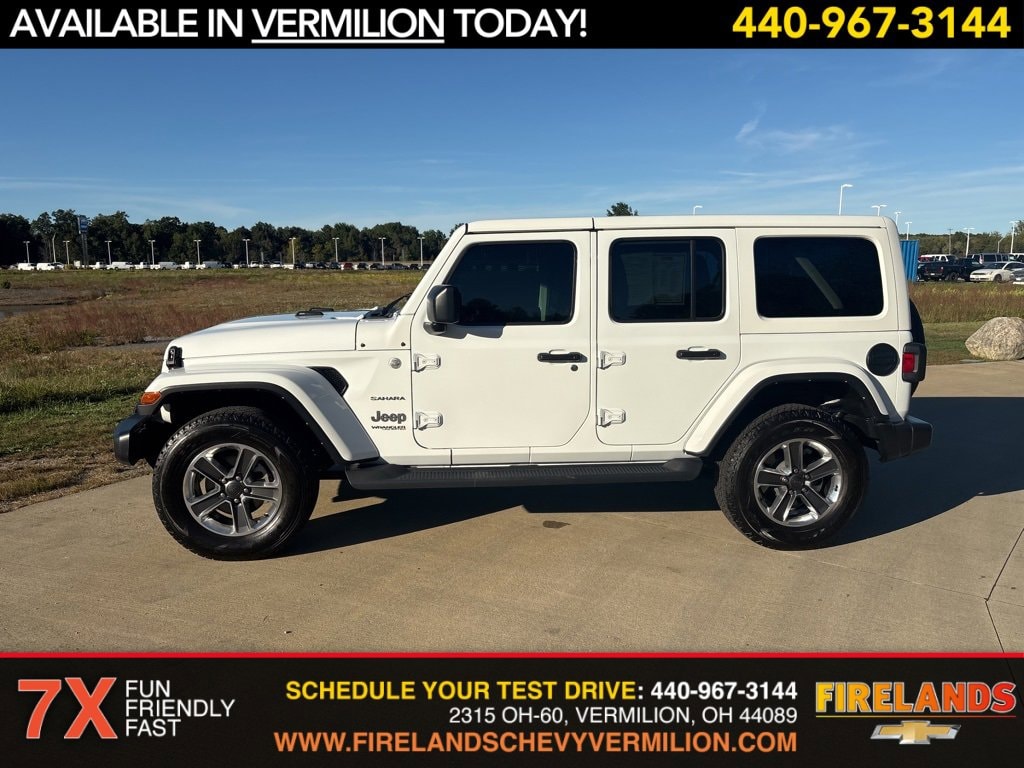 Used 2022 Jeep Wrangler Unlimited Sahara 4x4 SUV