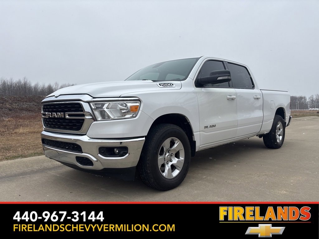 Used 2022 Ram 1500 Big Horn Crew Cab 4x4 64 Box Truck