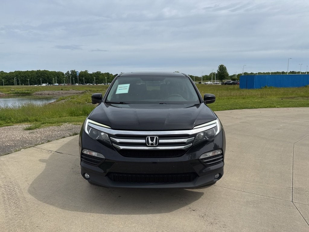 Used 2016 Honda Pilot EX-L with VIN 5FNYF6H56GB085197 for sale in Vermilion, OH